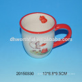 High quality monkey designed ceramic mug